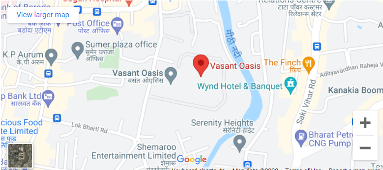 Sheth Creators Marol Andheri East  Location Map